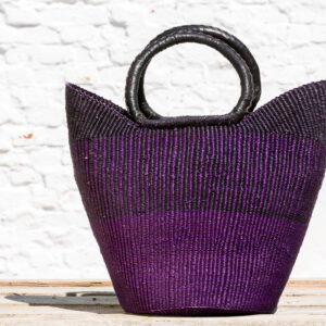 Hammerhus Fairtrade U-Shape indkøbskurv - violet