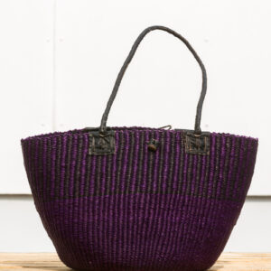 Hammershus Fairtrade Skuldertaske - violet