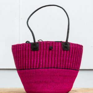 Hammershus Fairtrade Skuldertaske - pink