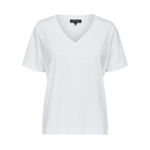 Selected | V-neck Tee White - L