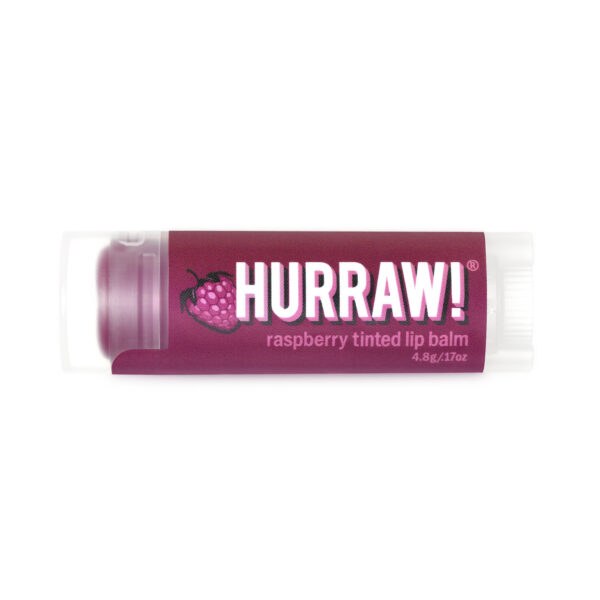 Hurraw! Raspberry Tinted Lip Balm