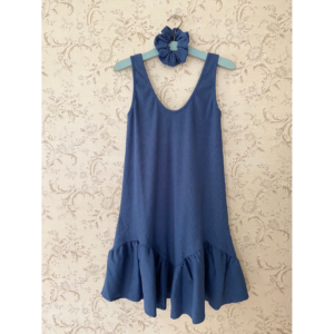 Gammelholm Copenhagen | Hollyhock Dress Steel blue - M