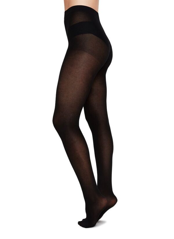 Swedish Stockings | Stina Premium Bio Cotton Tights - L