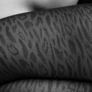 Swedish Stockings | Emma Leopard Tights - XL