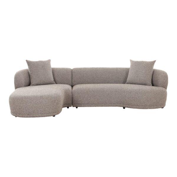 House Nordic - Kingston Sofa, Brun, 294x90/175x69 cm