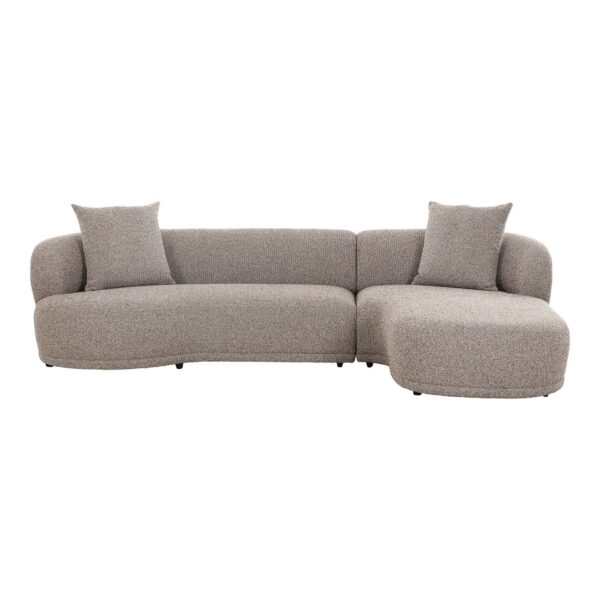 House Nordic - Kingston Sofa, højrevendt, 294x90/175x69cm