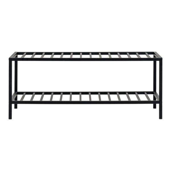 House Nordic - Vita Skohylde med to hylder, B79 cm