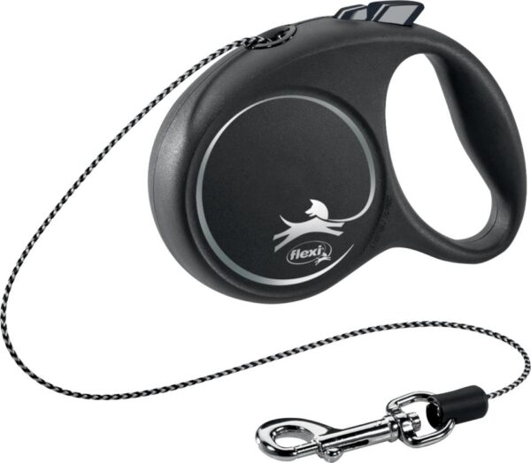 Flexi -  Hundesnor, sort - 3 størrelser - S: