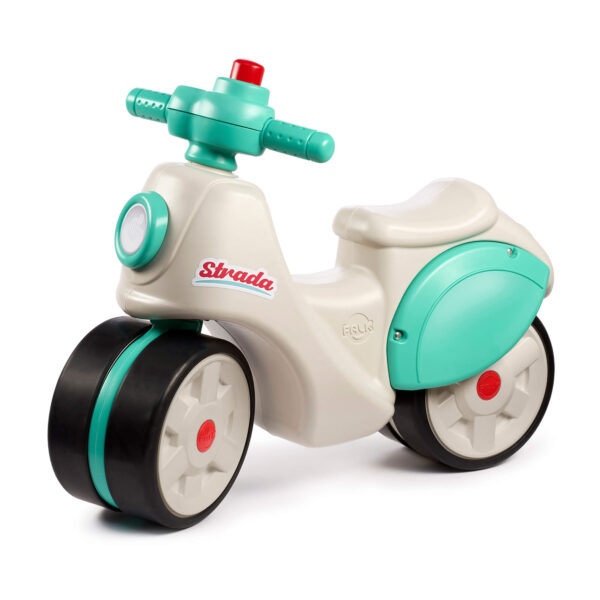 Falk - Gåcykel, Strada scooter creme/grøn 1-3 år