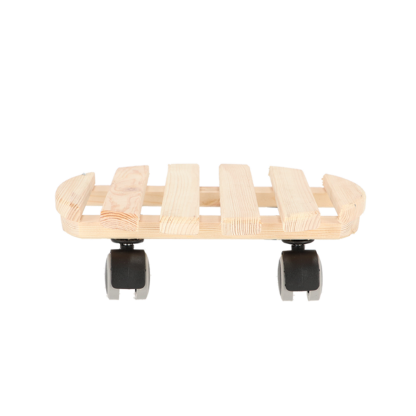 Esschert Design - Planterullevogn Natural Ø29cm, indendørs