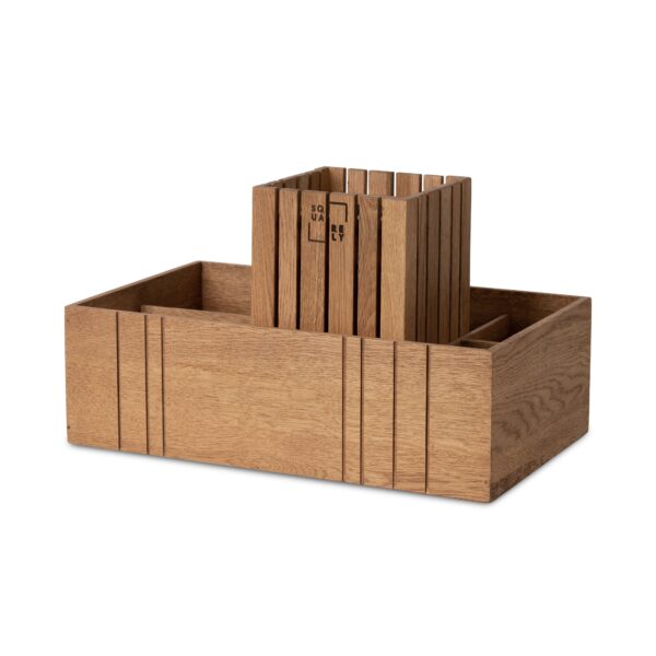 Squarely Copenhagen - TableORGANIZER, 2 farver - Mørk Eg