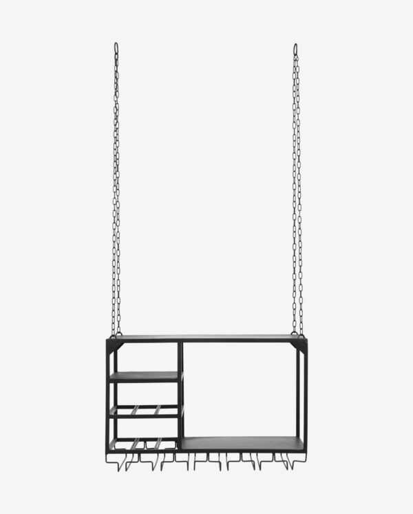 Nordal - LOFT - køkkenhylde i jern t/ophæng,65x30cm