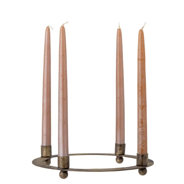 Bloomingville - Gisela Adventsstage, Brass, Metal Ø27 cm