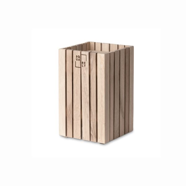 Squarely Copenhagen - GrowSMALL plantekasse 14x14 cm, Natur Ask - Ask natur