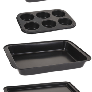 Bagesæt metal 4 dele - Non stick