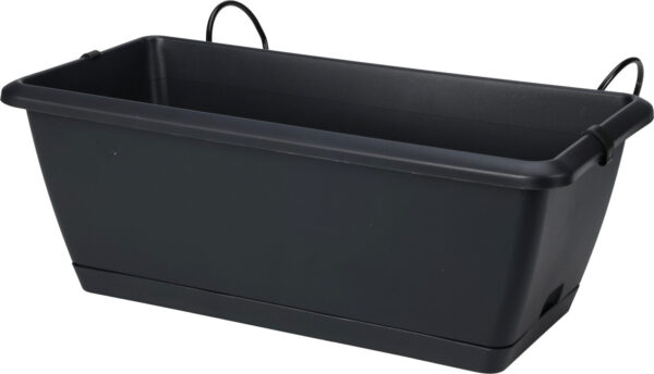 Altankasse, antracit, L40cm all-in-1