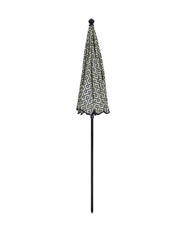 House Doctor - Parasol Port, sort/sand Ø180 cm