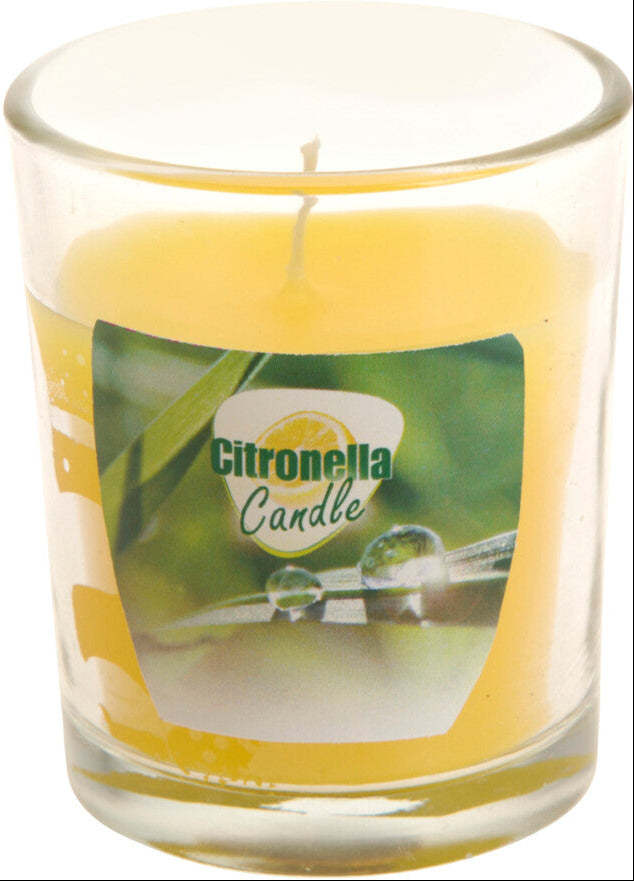 Citronellalys glas Ø5 cm, 12 stk.