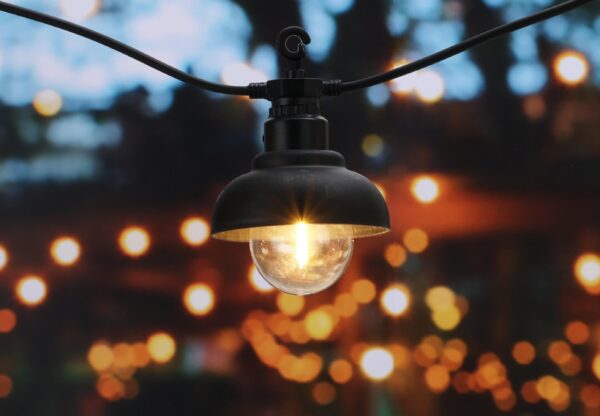 Lyskæde 20 LED pære varm hvid