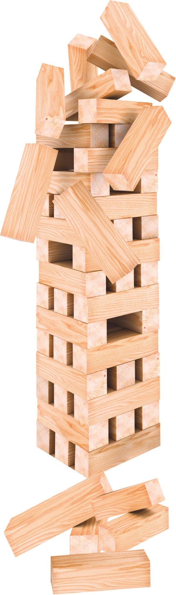 Tumbling Tower, Klodsmajor XL, H50 cm