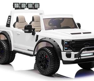 Ford Super Duty F450 Truck Elbil, 4 hjulstræk, 4x24V, 2 pers., Hvid