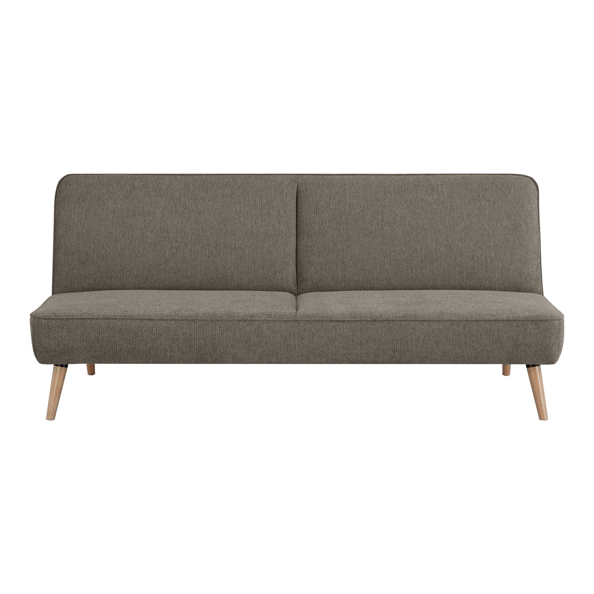 House Nordic - Swan Sovesofa, Brun m. Natur Ben - 91/113x186 cm