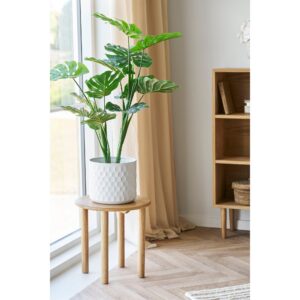 House Nordic - Jena Sidebord  -  Massiv Eg  -  Ø40 x 40 cm