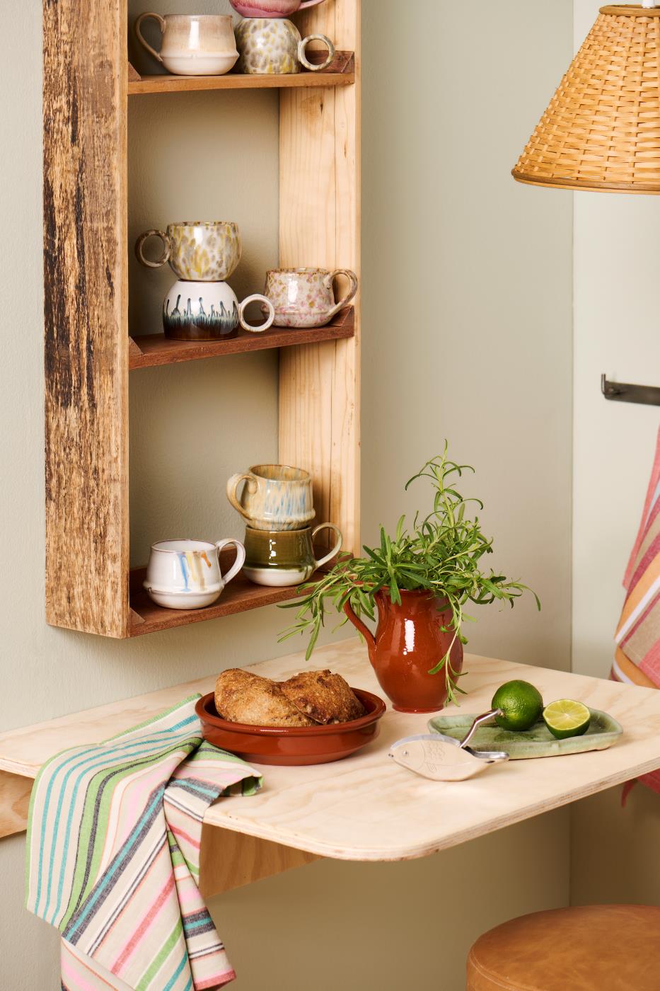 Ib Laursen - Væghylde m/3 hylder UNIKA