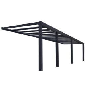 Palram - Canopia STOCKHOLM terrasseoverdækning 3,4x9,5m antracitgrå